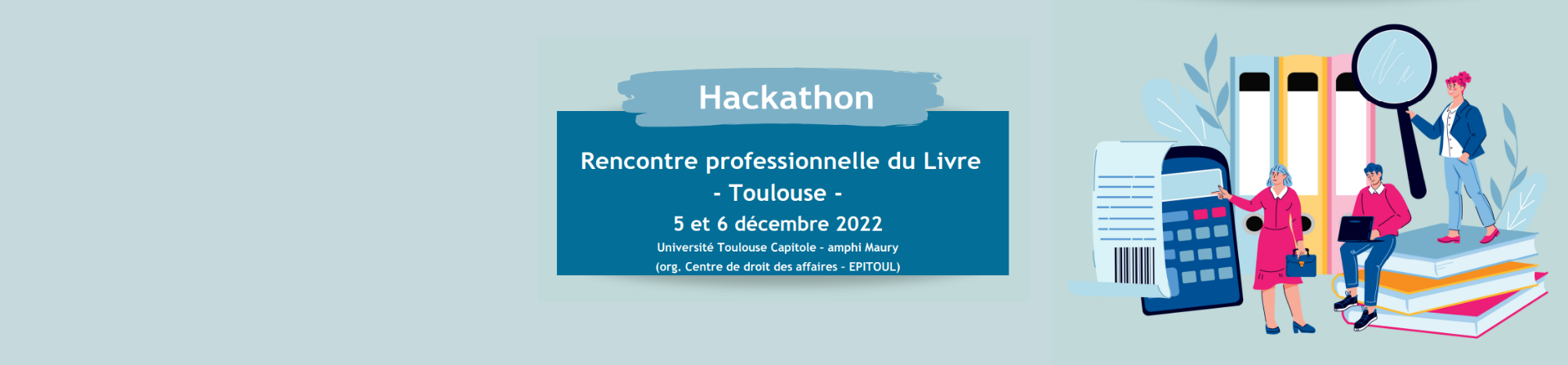 Hackathon Toulouse - Rencontre professionnelle du Livre