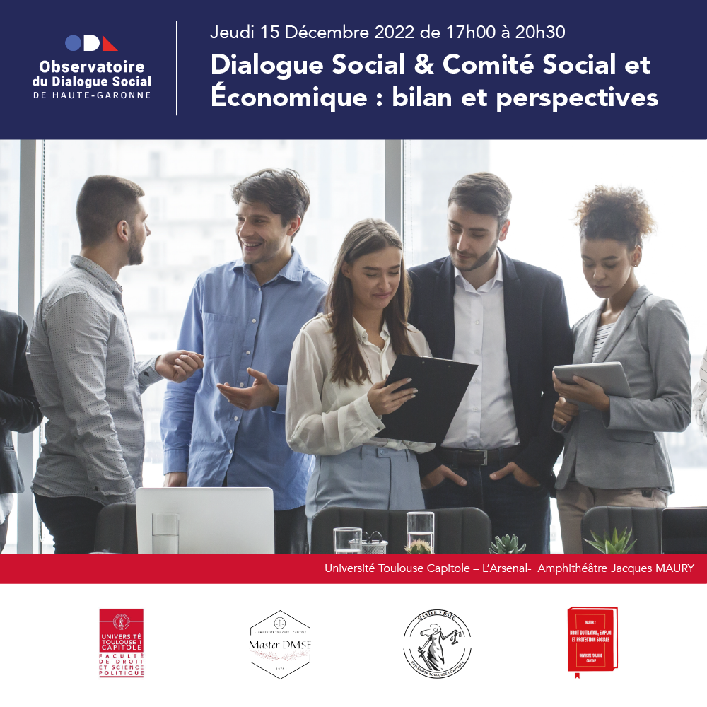 Dialogue social & Comité Social et Economique : bilan et perspectives